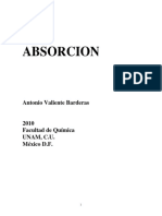 ABSORCION. Antonio Valiente Barderas Facultad de Química UNAM, C.U. México D.F.
