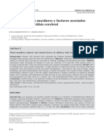 Anomalías Dento Maxilares y Factores Asociados en Niños Con Parálos Cerebral PDF
