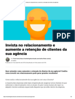 Retencao de Clientes para Agencias