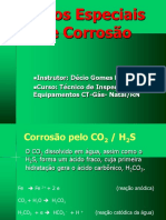 Gas Casos Especiais Corrosão