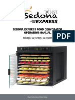 Sedona Express Food Dehydrator Manual