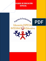 Glosario educación especial