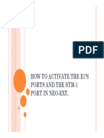 How to activate the E1's ports.pdf