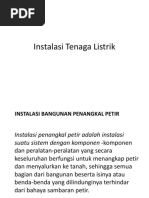 Instalasi Tenaga Listrik Penangkal Petir