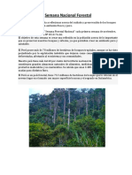 Semana Nacional Forestal