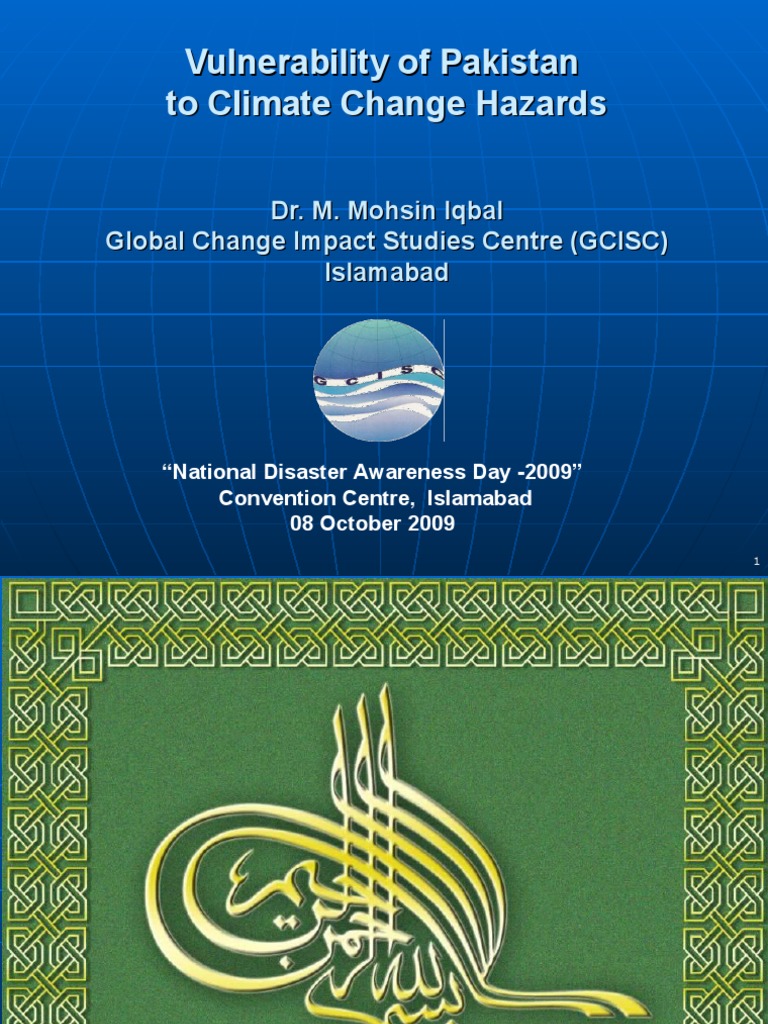 Pakistan's Climate Change Vulnerability | PDF | Climate Change | Rain