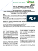 Isolation, Quantification, and Identification of Rosmarinic Acid, Gas