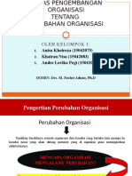 Tugas Pengembangan Organisasi