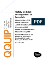 Safety and Risk Management in Hospitals - 2009