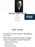 Model Kurt Lewin