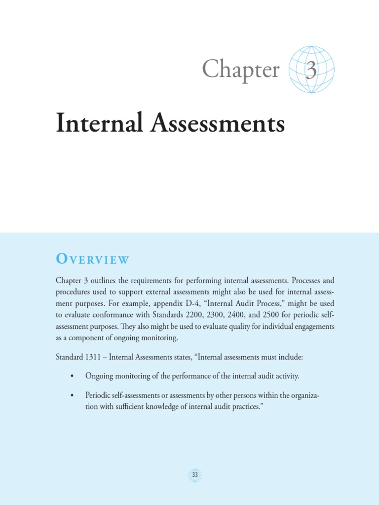 Internal Audit Self-Assessment Guide | PDF | Internal Audit | Evaluation