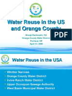 Water Reuse in The US and Orange County