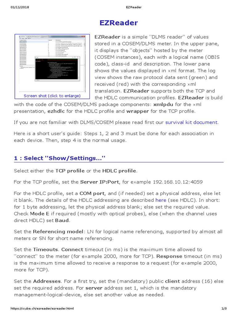 EZReader PDF | PDF | Transmission Control Protocol | Telecommunications