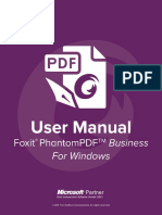 Foxit Phantompdf Business User Manual