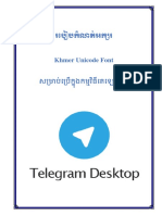 Telegram Fix Khmer Unicode Font