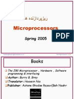 Microprocessors: Spring 2005