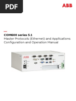 COM600 Series 5.1 Ethernet Communication Based Master Configuration and Operation Man 758689 ENb