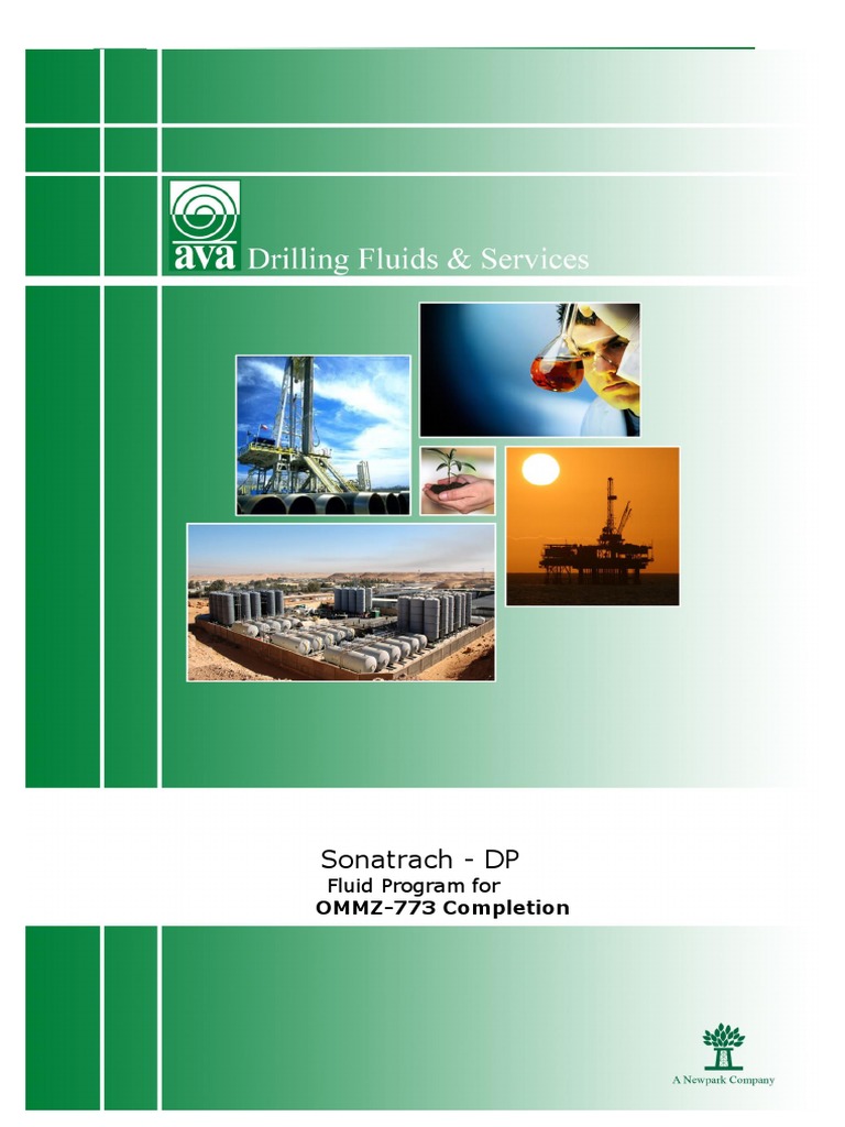 Completion Fluid Program | PDF | Filtration | Drilling Rig