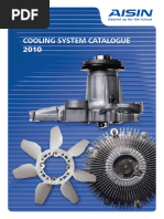 AISIN Cooling System Catalogue 2010 | PDF | Leak | Radiator