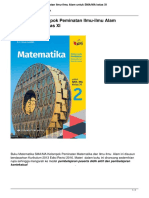 Matematika Kelompok Peminatan Ilmu Ilmu Alam Untuk Smama Kelas Xi PDF