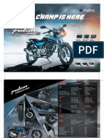 Bajaj Pulsar 150 Td Leaflet a5