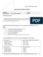 Ciencias Naturales 1Básico Diagnóstico