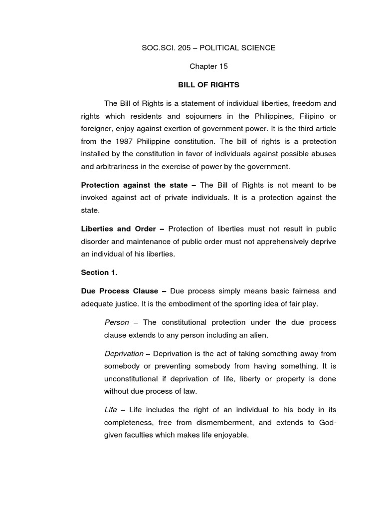 Written Report Bill of Rights Part 1 | PDF | Search And Seizure ...