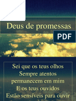 Deus de promessas confiável
