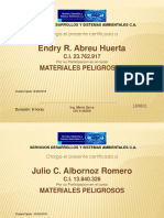 Materiales Peligrosos - Ley Penal Del Ambiente PDF