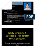 Frailty & Sarcopenia - Keperawatan Nasional