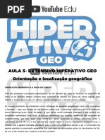 _aula 05 - Orientação - Extensivo Hiperativo Geo