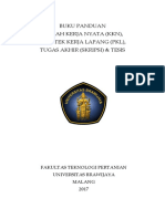 Buku Panduan KKN PKL Ta Dan Tesis FTP Ub 2017 2018 1