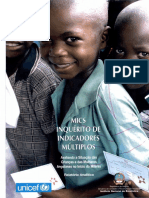 INQUERITO de INDICADORES MULTIPLOS Situacao Criancas e Das Mulheres Angolanas No Inicio Do Milenio