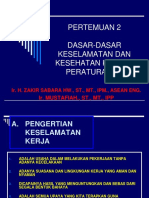 Pertemuan 2 Dasar k3