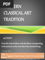 Western Classical Art Traditions Pdf Paintings Sculpture