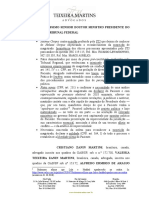 Pedido de Anulação de Processo Contra o Ex-Presidente Luiz Inácio Lula Da Silva