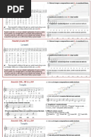 Portativul Si Notele Muzicale PDF | PDF