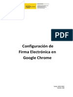 Configuracion Firma Electronica Google Chrome Plataforma SRX