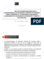 SUTRAN aplica acciones integrales para mejorar la seguridad vial