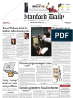 The Stanford Daily, Oct. 13, 2010