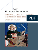 The Last Hindu Emperor Prithviraj Chauhan and The Indian Past - 1200-2000 PDF