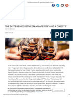 The Difference Between an Aperitif and a Digestif _ VinePair