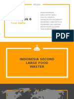 (Kelompok 6) Indonesia Pembuang Makanan Terbesar Kedua Di Dunia