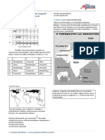 Exercicios Gabarito Geografia Geral Asia Quadro Natural