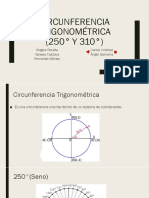 Circunferencia Trigonométrica de Fer Magistral El Mejor Ppt