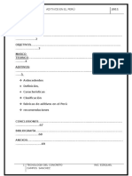 Aditivos Tecnologia Del Concreto