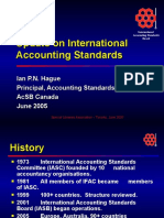 Update On International Accounting Standards