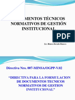 Documentos Técnicos Normativos