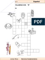 1er Grado - Español - Palabras Con Ñ