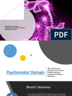 Psychomotor Domain